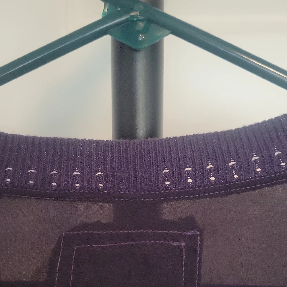 Johnny Was Deep Purple Tunic Top - Picture 4 of 13